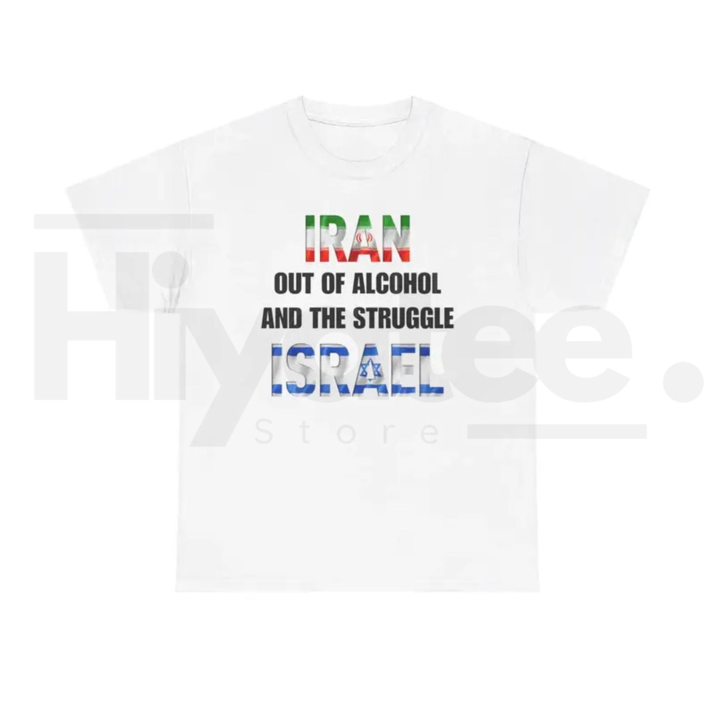 I Ran Out Of Alcohol The Struggle Is Real Heavy Cotton T-Shirt – Funny Sarcastic Loose-Fitting Men's Graphic Tee - Hiyatee
