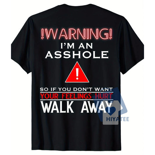 I’m An Asshole Shirt – Bold Graphic Cotton Tee for Men & Women-Hiyatee