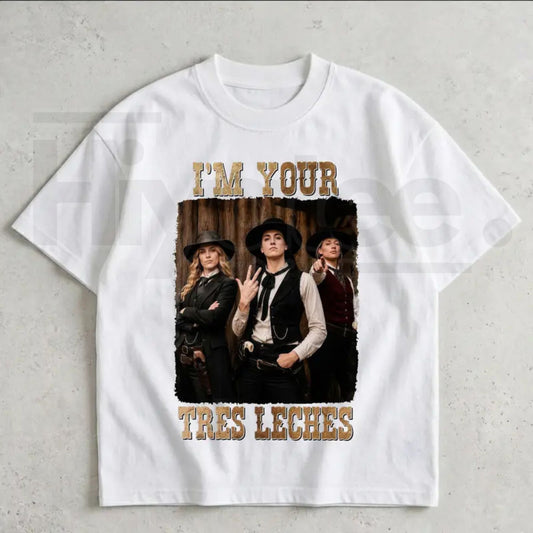 I’m Your Tres Leches Basketball T-Shirt – Caitlin Clark, Sophie Cunningham & Lexie Hull Western Graphic Tee - Hiyatee