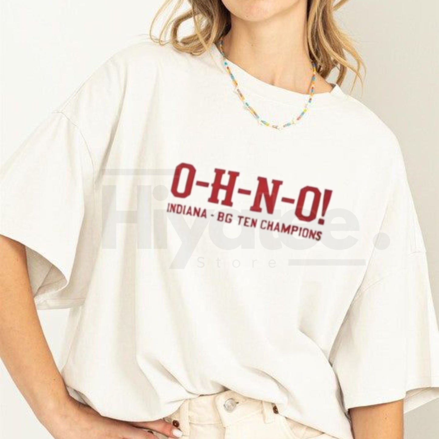 Indiana Hoosiers Big Ten Champions T-Shirt – NCAA Collegiate Fan Apparel - Hiyatee