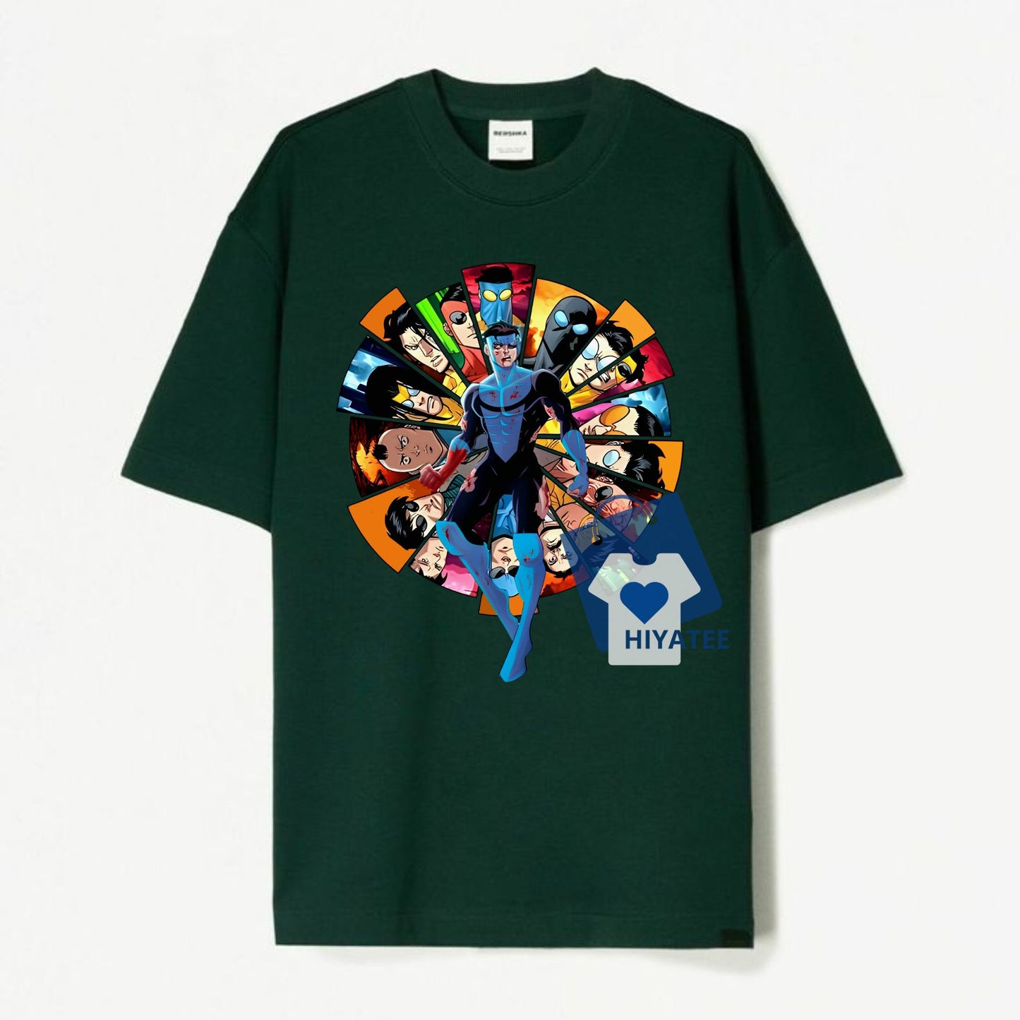 Invincible War SS3 Shirt – Omni-Man & Invincible Vintage Comic Tee-Hiyatee