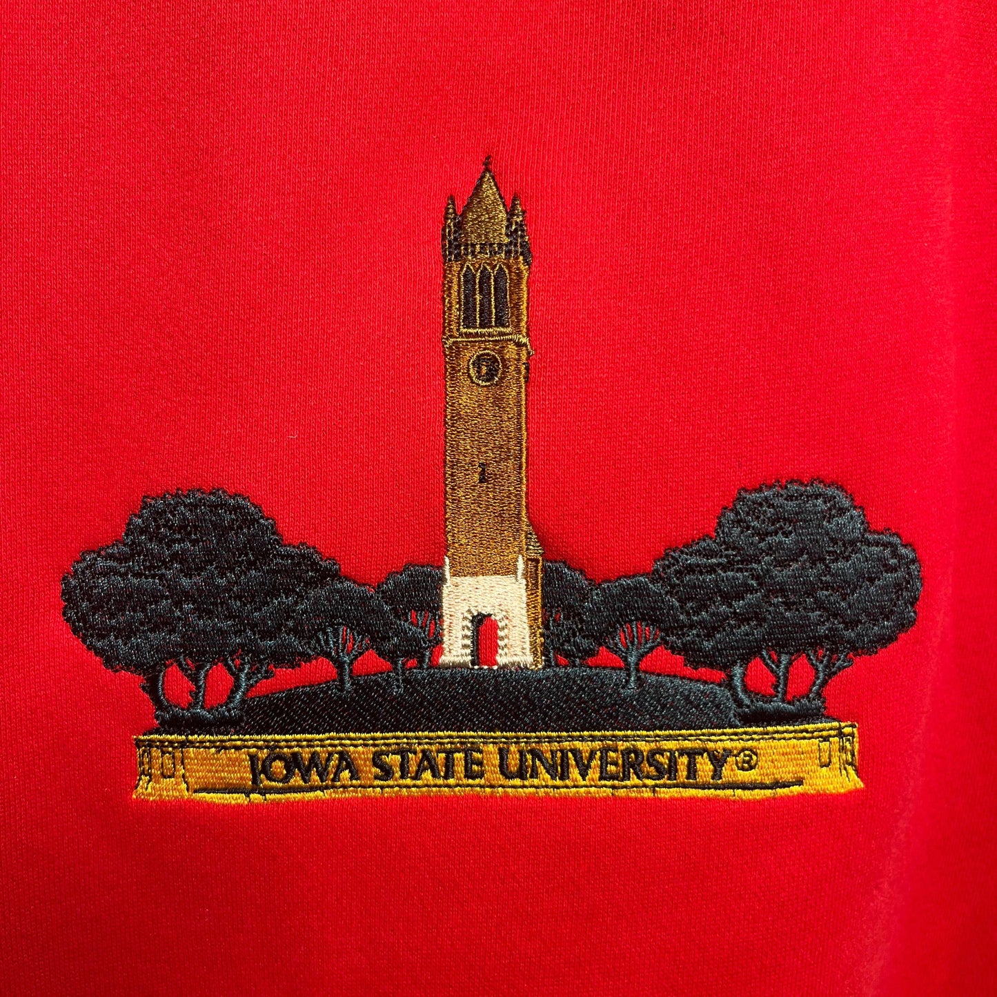 Embroidered College Crewneck Sweatshirt – Classic, Cozy & Timeless