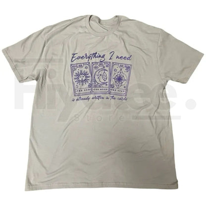 "It's All In The Cards" – Mystical Amethyst Infused Unisex Graphic Top - Hiyatee
