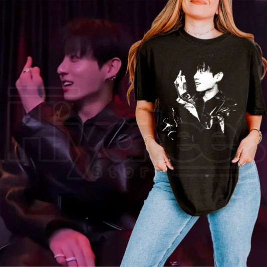 JK Vintage Graphic Shirt – Retro 90s Bad Boy Aesthetic Streetwear Tee - Hiyatee