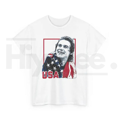 Jack Hughes "The Ice Sacrifice" 2026 Winter Olympic Champions T-Shirt - Hiyatee