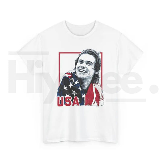 Jack Hughes "The Ice Sacrifice" 2026 Winter Olympic Champions T-Shirt - Hiyatee