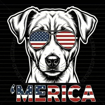 Comfort Colors 50+ Dog 4th of July Navy Shirt – Funny Patriotic Golden Retriever Labrador Graphic Tee, USA Independence Day Gift