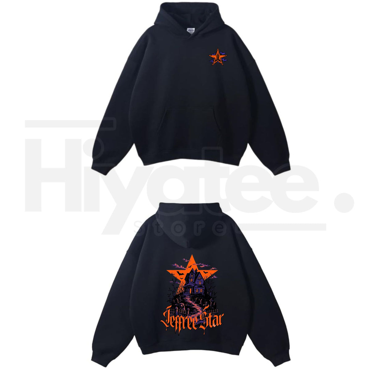 Jeffree Star Haunted Manor Hoodie – Premium Gothic Spooky Aesthetic Graphic Sweatshirt - Hiyatee
