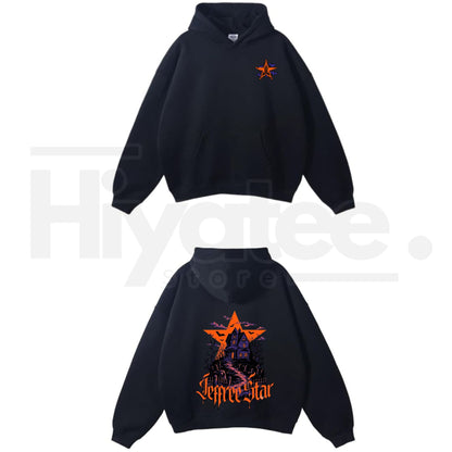 Jeffree Star Haunted Manor Hoodie – Premium Gothic Spooky Aesthetic Graphic Sweatshirt - Hiyatee