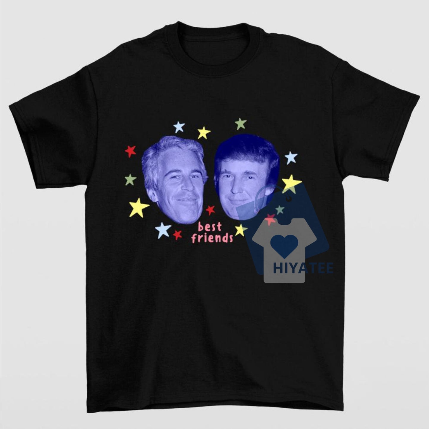 Jeffreyyy and Trummppp Best Friend T-Shirt – Bold Retro Typography Streetwear Graphic Tee-Hiyatee