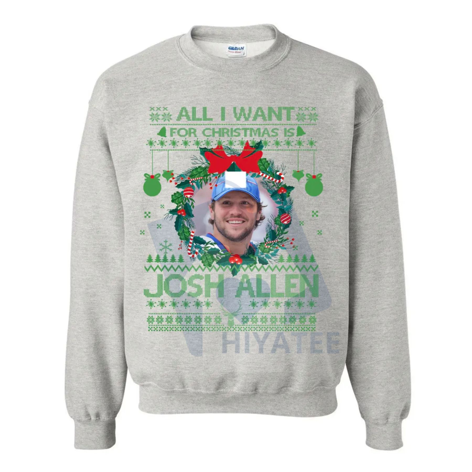 Josh Allen Shirt #17: Buffalo City Football Vintage Sweatshirt, Game Day Pullover, Gift Idea for Football Lovers - Hiyatee