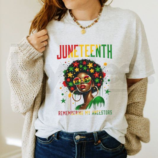 Juneteenth 1865 Women's T-Shirt – Stylish Freedom Day Spring Summer Tee - Hiyatee