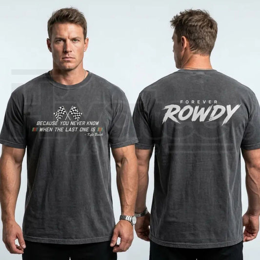 KB Tribute Racing T-Shirt – Legend Memorial Rowdyyy Fan Tee - Hiyatee
