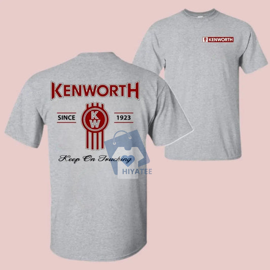 Keep On Truckin’ – Classic Kenworth 2-Sided Trucker Shirt-Hiyatee
