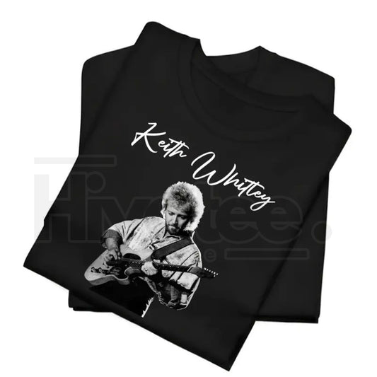 "Keith Whitley Music" – Vintage Style Country Legend Graphic Top - Hiyatee
