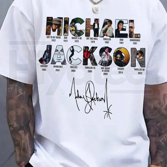 "King of Pop" – Michael Jackson Retro 90s Music Graphic Top - Hiyatee