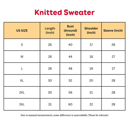 Geeksoutfit Geek Style Ugly Christmas Sweater – Crew Neck Long Sleeve Knit