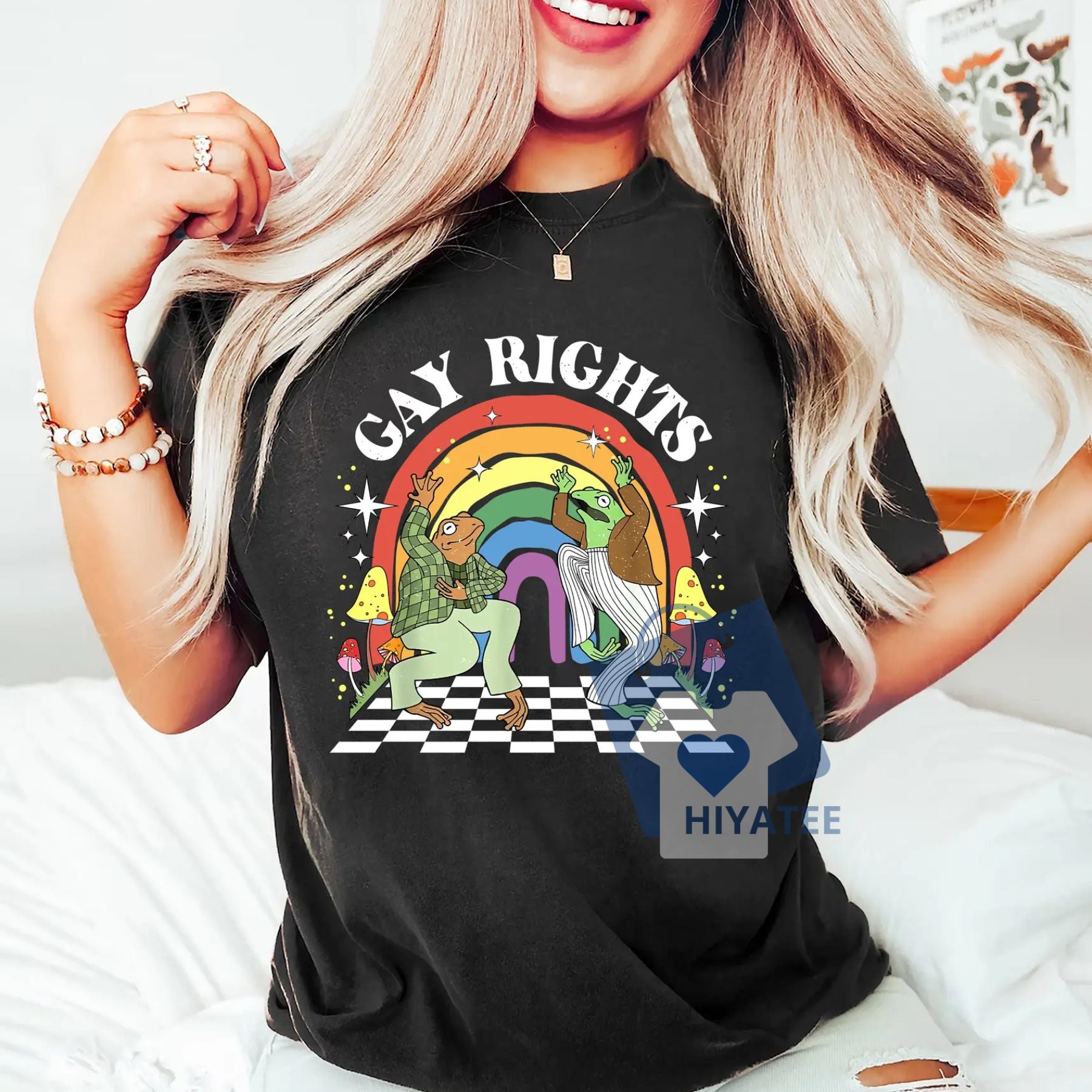 LGBTQIA+ Pride Flag Crop Tank Top – Gay Pride 2025 Women’s Crop Shirt for Pride Month-Hiyatee