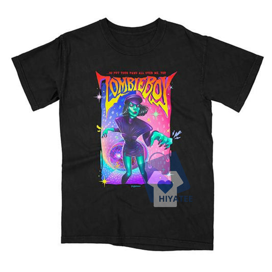 LG Zombieboy Graphic Tee – Mayhem Ball Tour Merch for Little Monsters-Hiyatee
