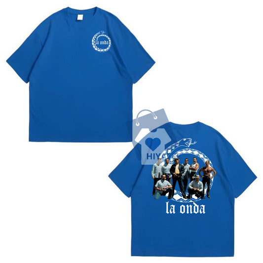 La Onda T-Shirt – Chicano Streetwear Tee for Men-Hiyatee