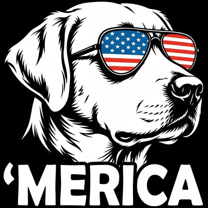 Comfort Colors® Patriotic 50+ Dog Breed Shirt – Funny 4th of July Merica Dog Tee
