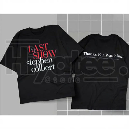 "Late Night Show" Parody – Funny TV Host Style Double-Sided Graphic Top - Hiyatee