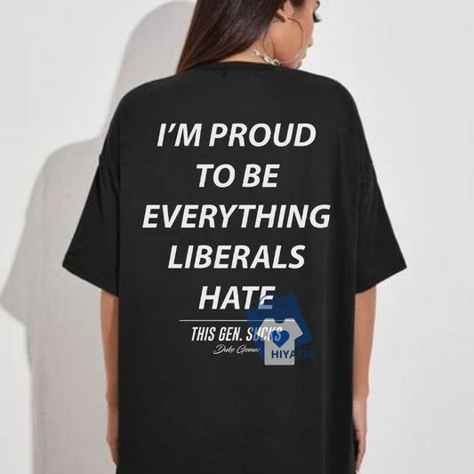 Liberals Make America Thoughtful Again T-Shirt – Political Graphic Tee for Progressives, Unisex Cotton Shirt-Hiyatee