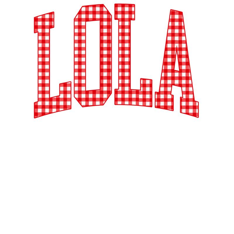 Customize MAMA Gingham Christmas Sweatshirt – Cute Mom Holiday Crewneck