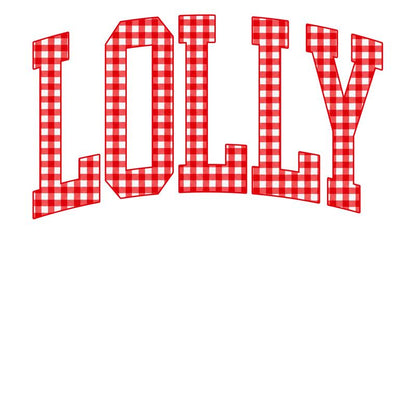 Customize MAMA Gingham Christmas Sweatshirt – Cute Mom Holiday Crewneck