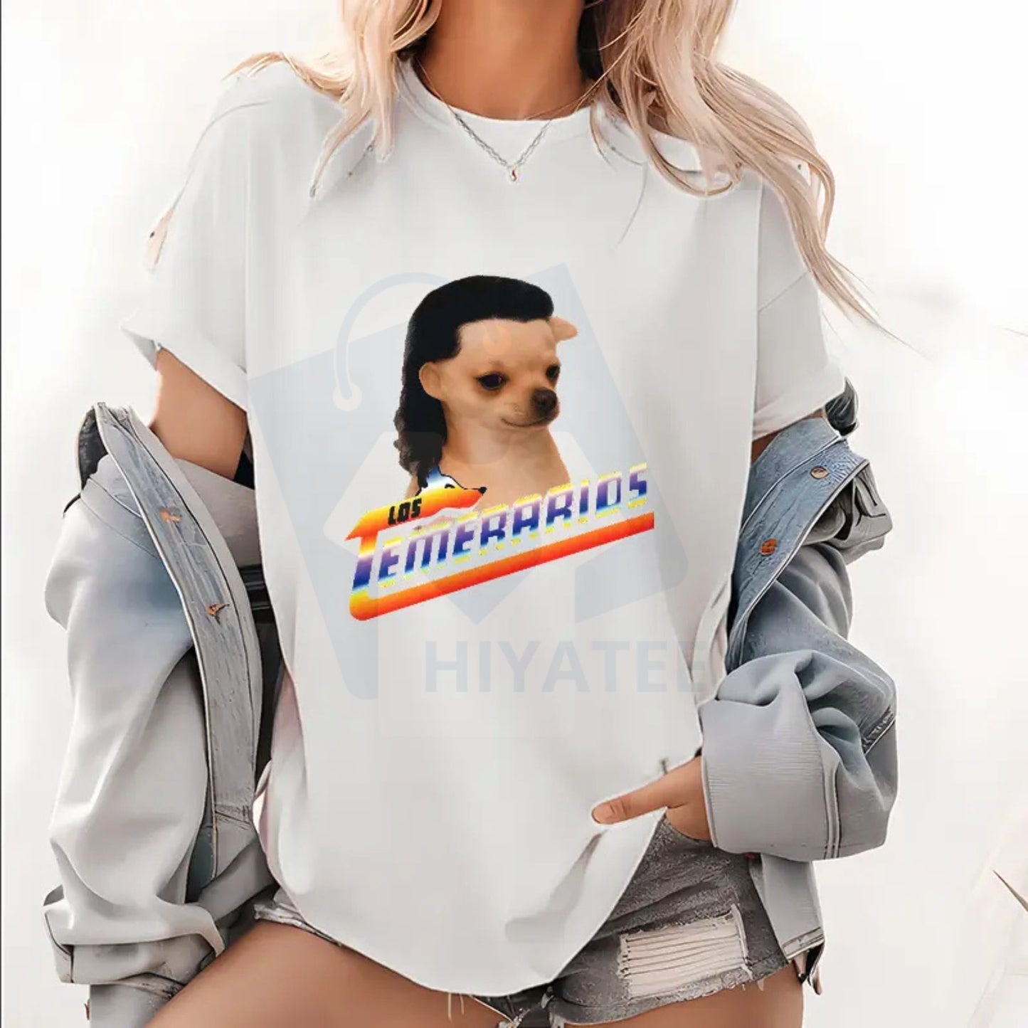 Los Temerarios Dog Collection Shirt – Funny Cotton Graphic Tees - Hiyatee