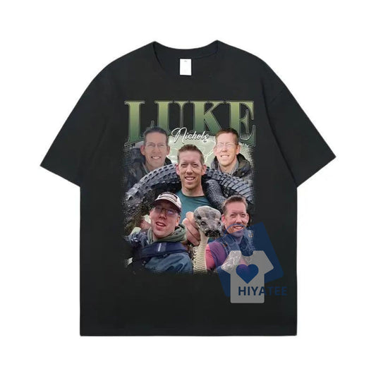 Luke Nichols Bootleg T-Shirt – Funny Fan Graphic Tee for Men & Women-Hiyatee