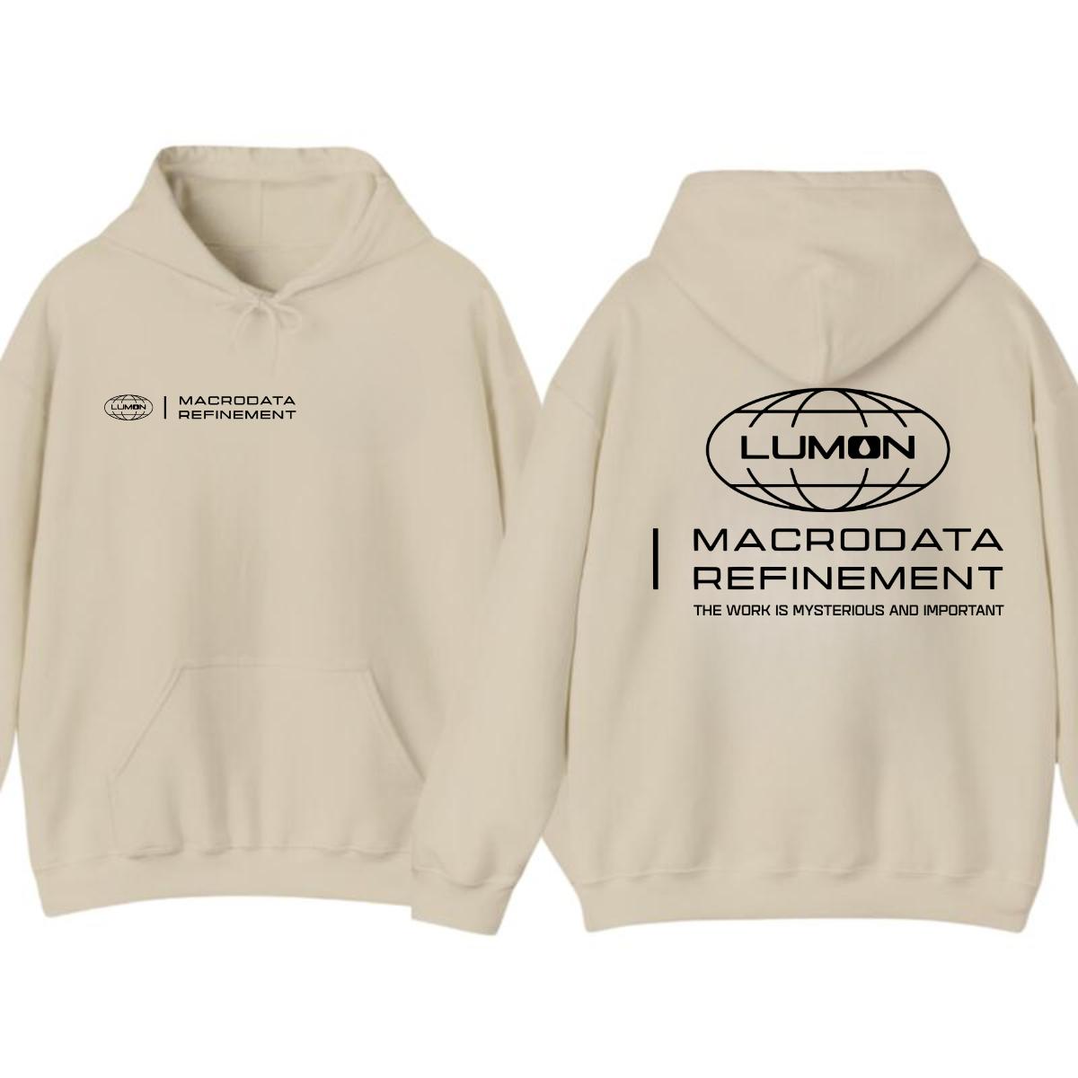 Lumon Macrodata Refinement Severance Hoodie – Mysterious & Stylish Fan Merch-Hiyatee