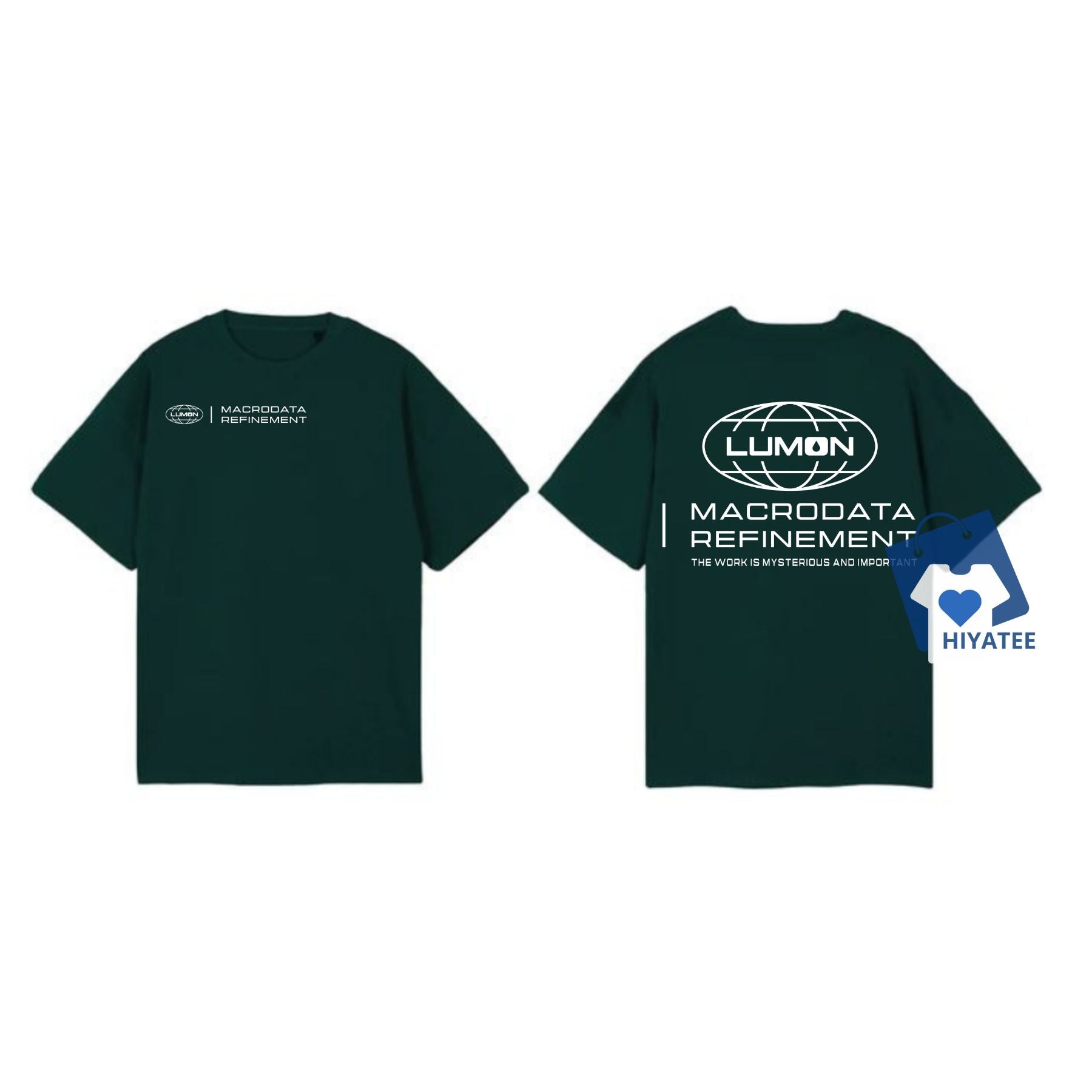 Lumon Macrodata Refinement Severance T-Shirt – Sci-Fi Dystopian Workwear for Fans-Hiyatee