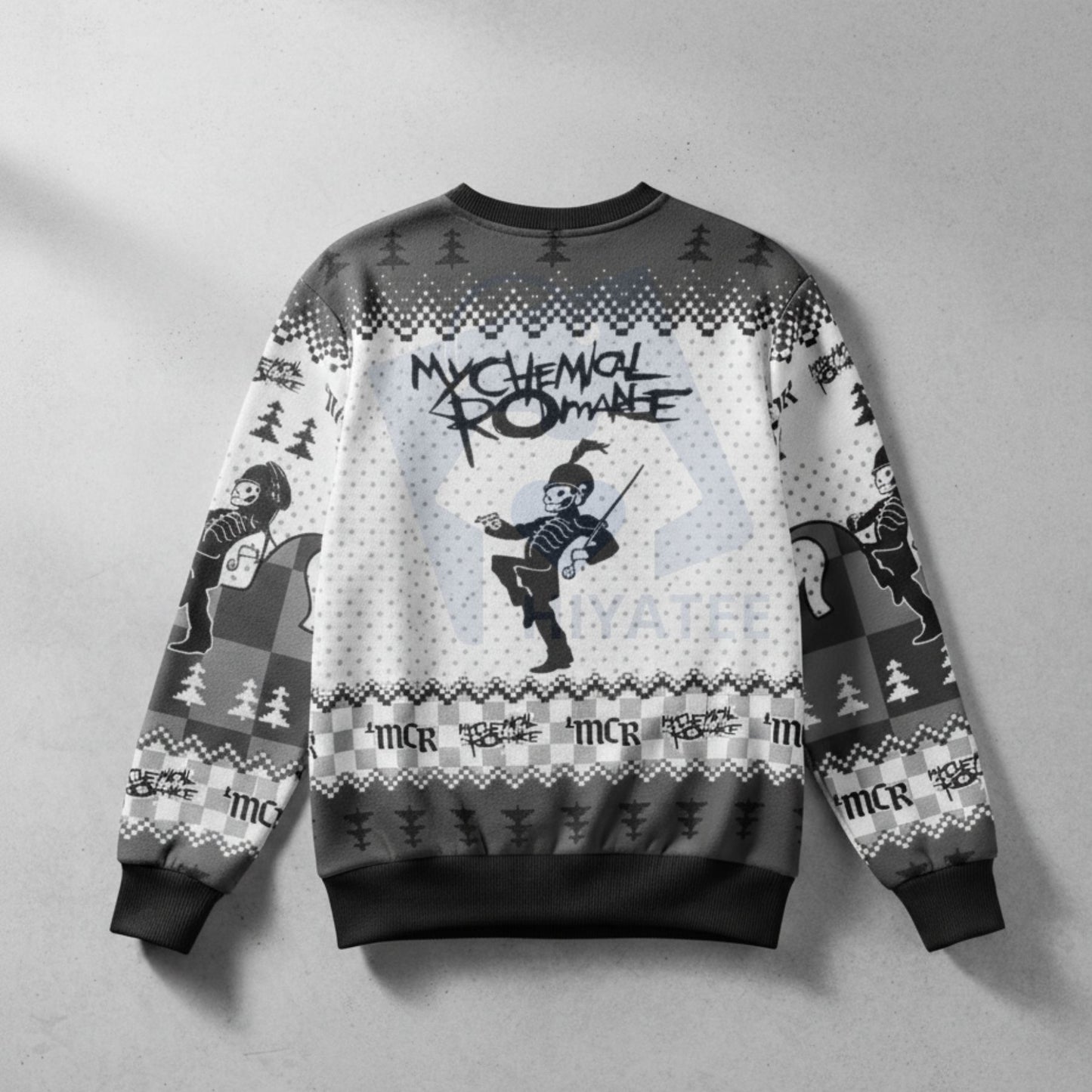 MCR The Black Parade Ugly Sweater – Emo Christmas & Vintage Punk Holiday Gift - Hiyatee