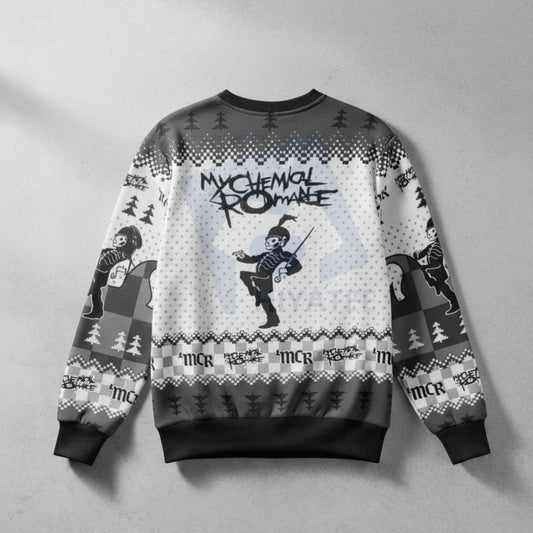 MCR The Black Parade Ugly Sweater – Emo Christmas & Vintage Punk Holiday Gift - Hiyatee