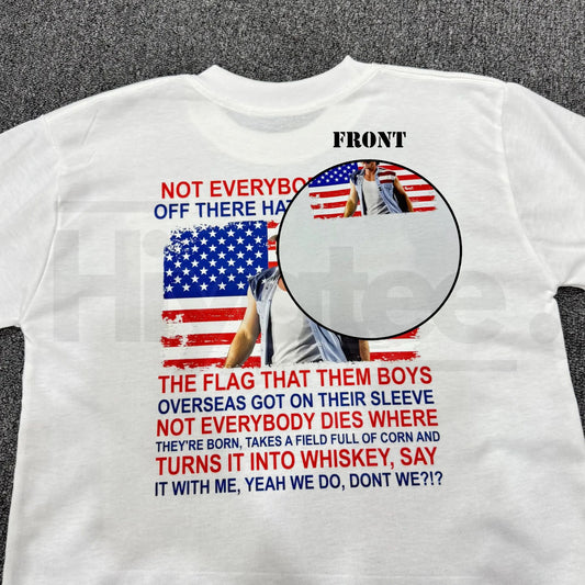 "MW 4th July" – Patriotic Country Music Fan Graphic Top - Hiyatee