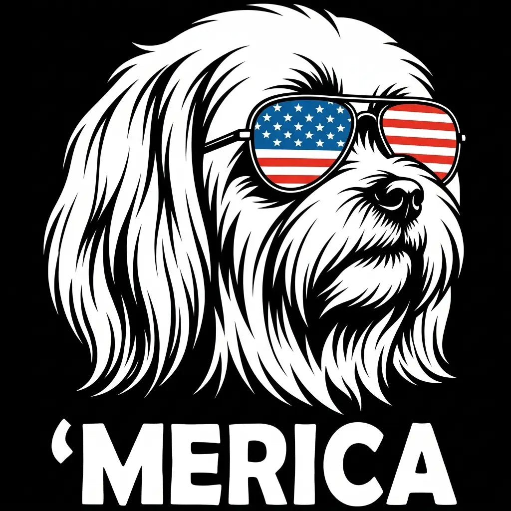 Comfort Colors® Patriotic 50+ Dog Breed Shirt – Funny 4th of July Merica Dog Tee