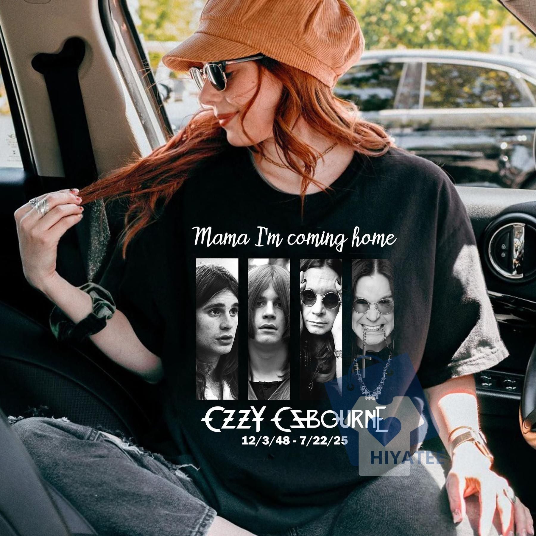 Mama I'm Coming Home Tribute Shirt – Retro Rock Legend Memorial Tee 1970–2025-Hiyatee