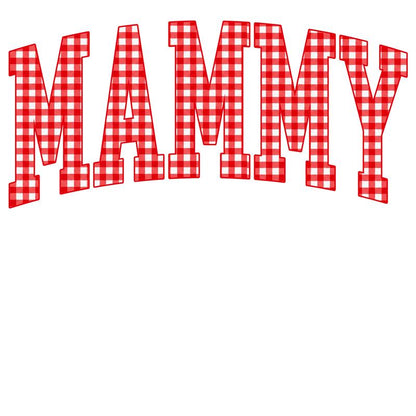 Customize MAMA Gingham Christmas Sweatshirt – Cute Mom Holiday Crewneck