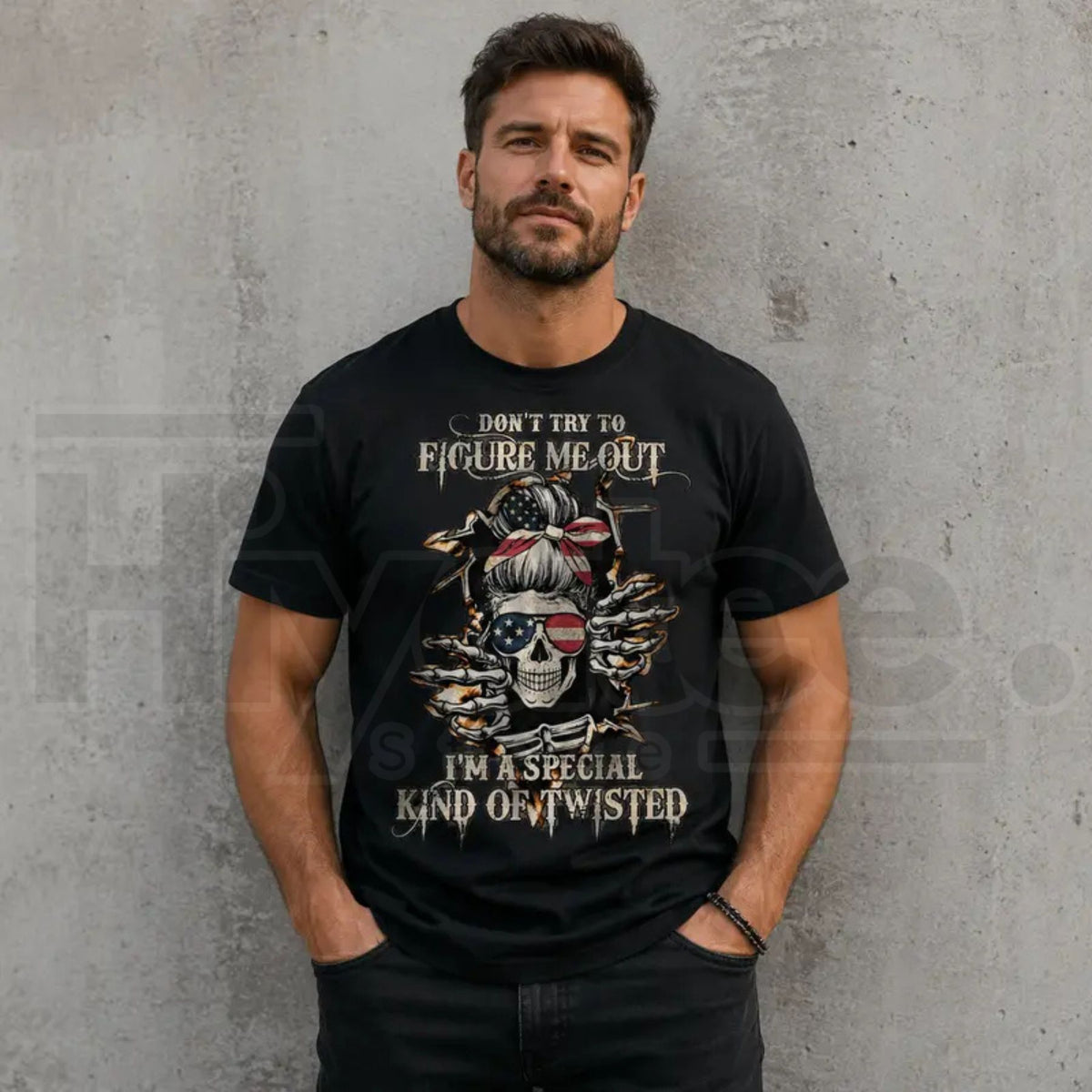 Men's Dark Humor Graphic T-Shirt – Sarcastic Pure Cotton Short Sleeve Tee - Hiyatee