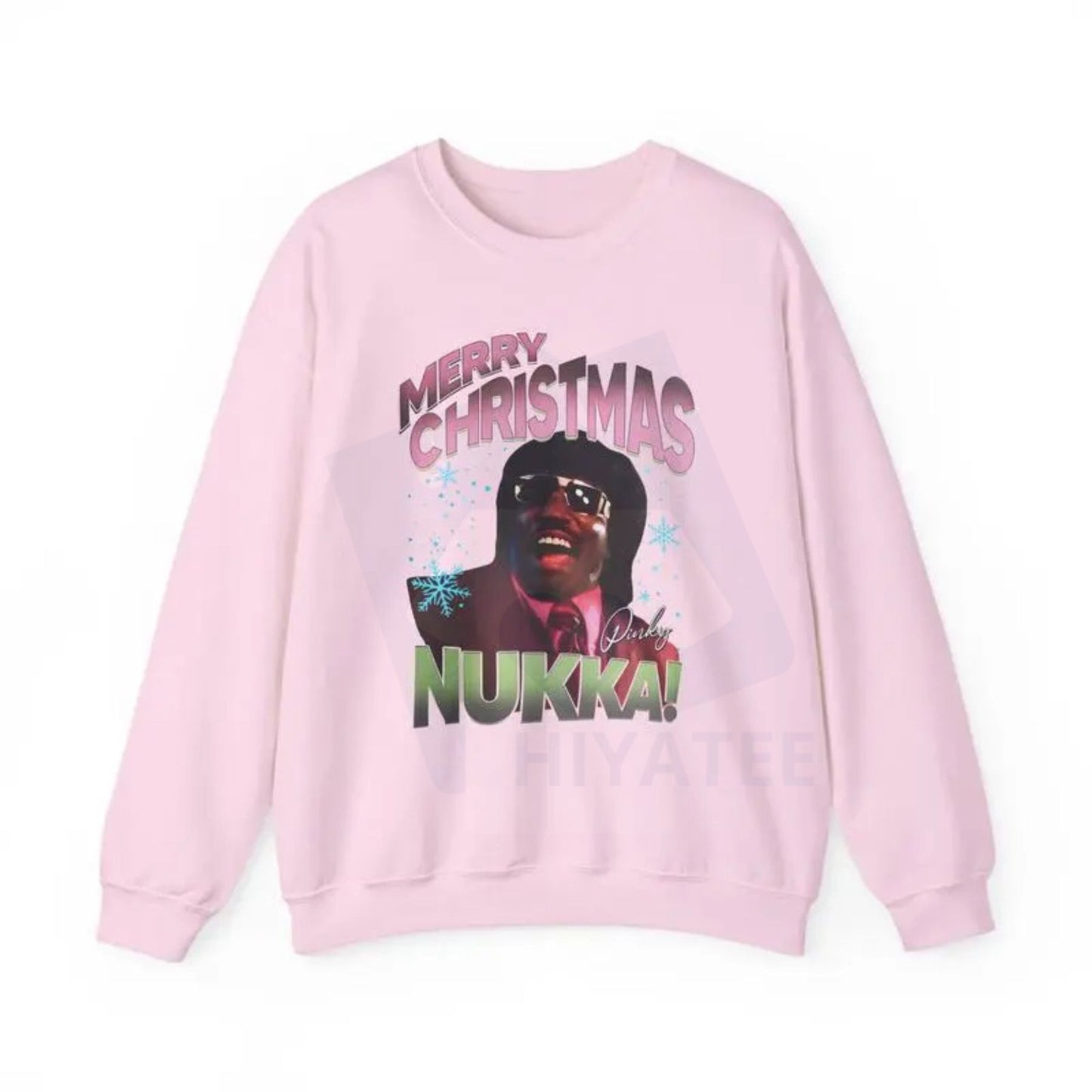 Merry Christmas Nukka Sweatshirt: Friday After Next Movie Quote, Holiday Comedy Gift, Unisex Fleece Crewneck Pullover - Hiyatee