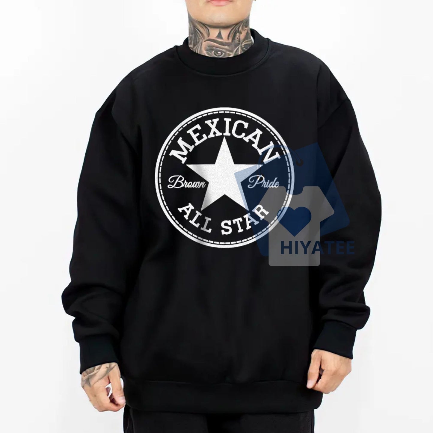 Mexican Brown Pride Chicano – Lowrider Oversized Graphic Sweatshirt & Tee, Streetwear for Men & Women - Hiyatee