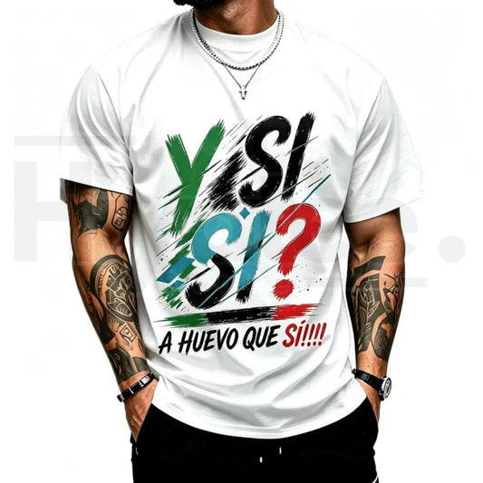 Mexico Spirit Graphic T-Shirt – Bold Mexican Flag Colors Short Sleeve Tee - Hiyatee