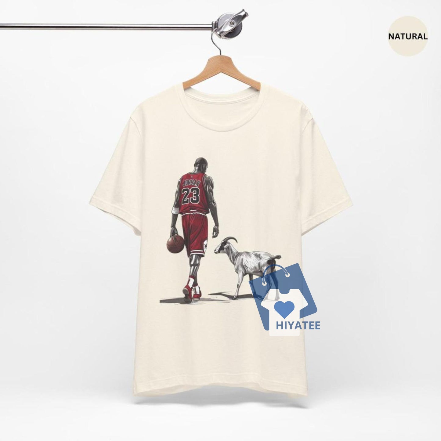  Michael Jordan GOAT Shirt – Iconic Basketball Tee for True Fans-Hiyatee