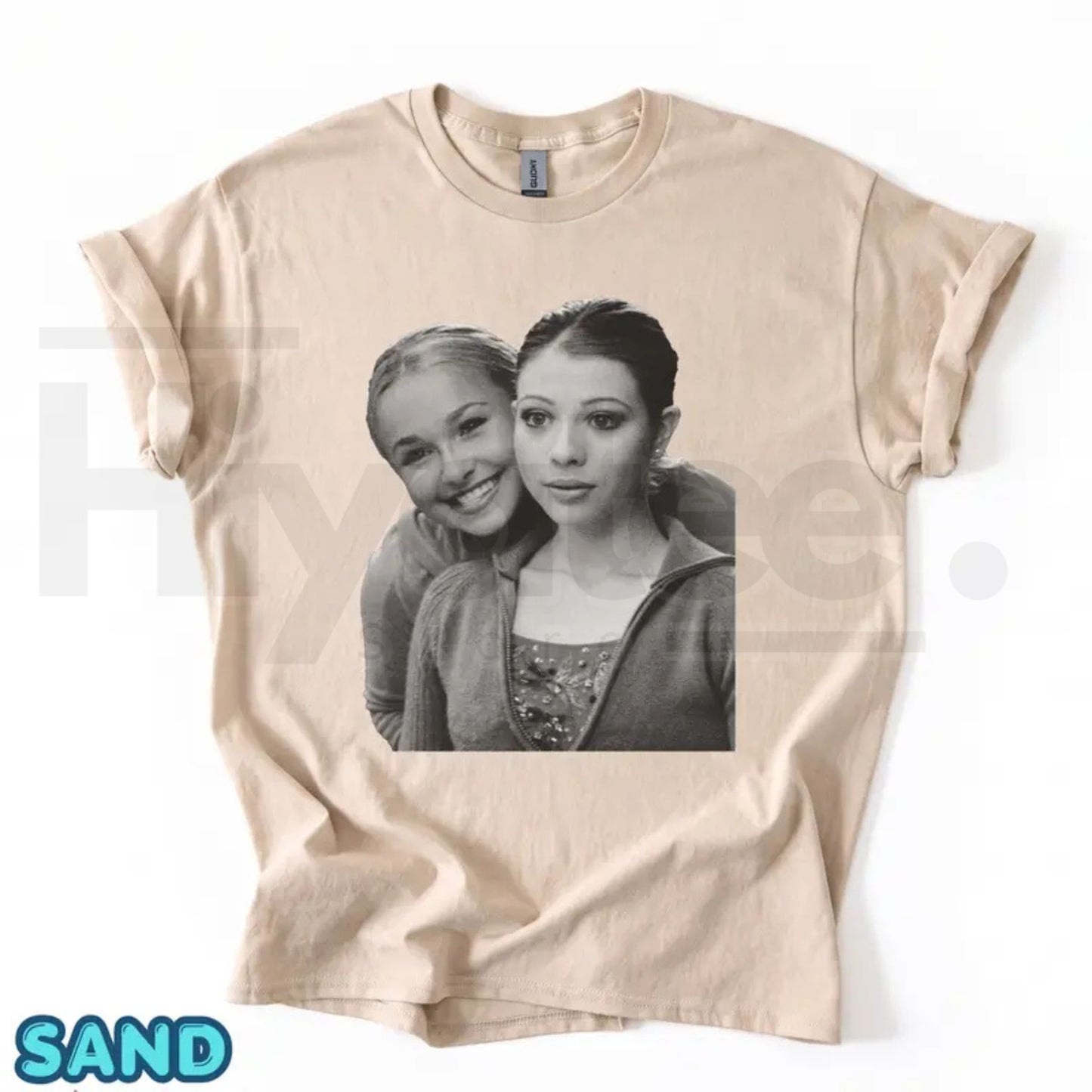 Michelle Trachtenberg & Hayden Panettiere Ice Princess 2005 Graphic T-Shirt - Hiyatee