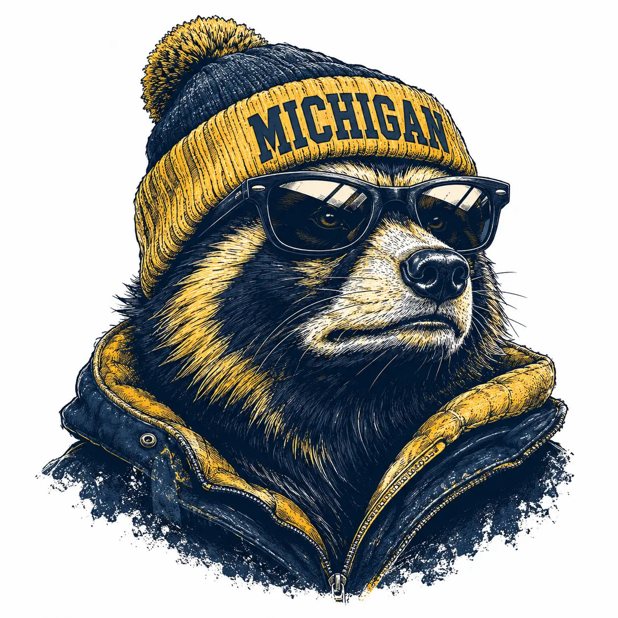 College Football Spirit Animal Graphic Sweatshirt – Retro Game Day Sports Pullover, Hometown City Football Crewneck