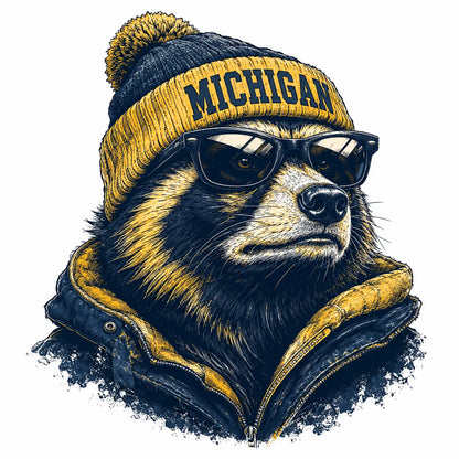 College Football Spirit Animal Graphic Sweatshirt – Retro Game Day Sports Pullover, Hometown City Football Crewneck
