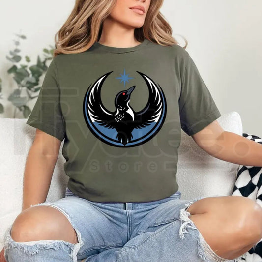 Minnesota Rebel Alliance MN State Bird Loon Resistance - Hiyatee