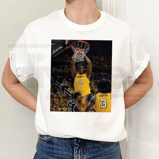 Morez Johnson Funny Basketball T-Shirt – Viral Sports Meme Graphic Tee - Hiyatee