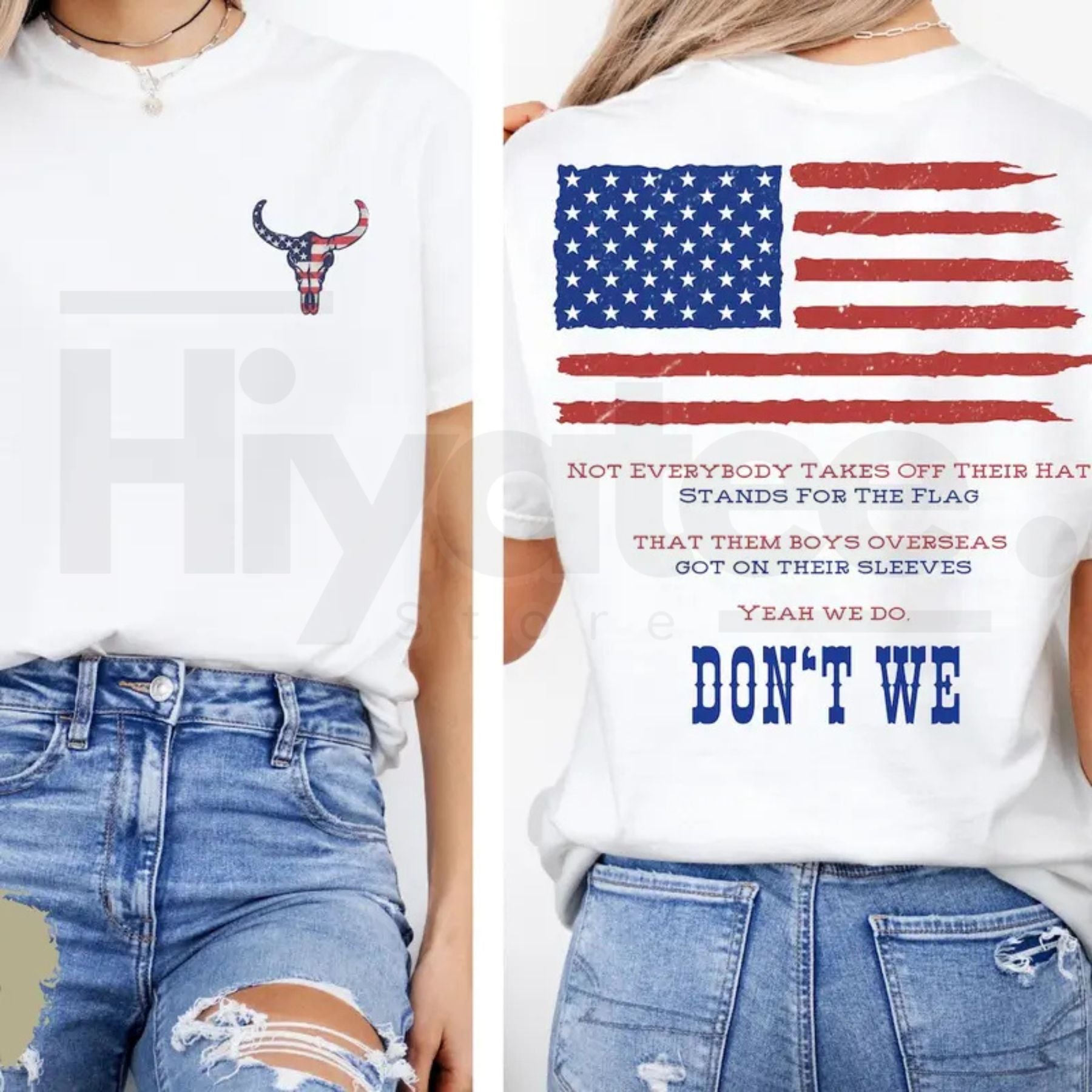 Morgan Vintage Don't We T-Shirt – Still the Problem 2026 Tour American Flag Tee - Hiyatee
